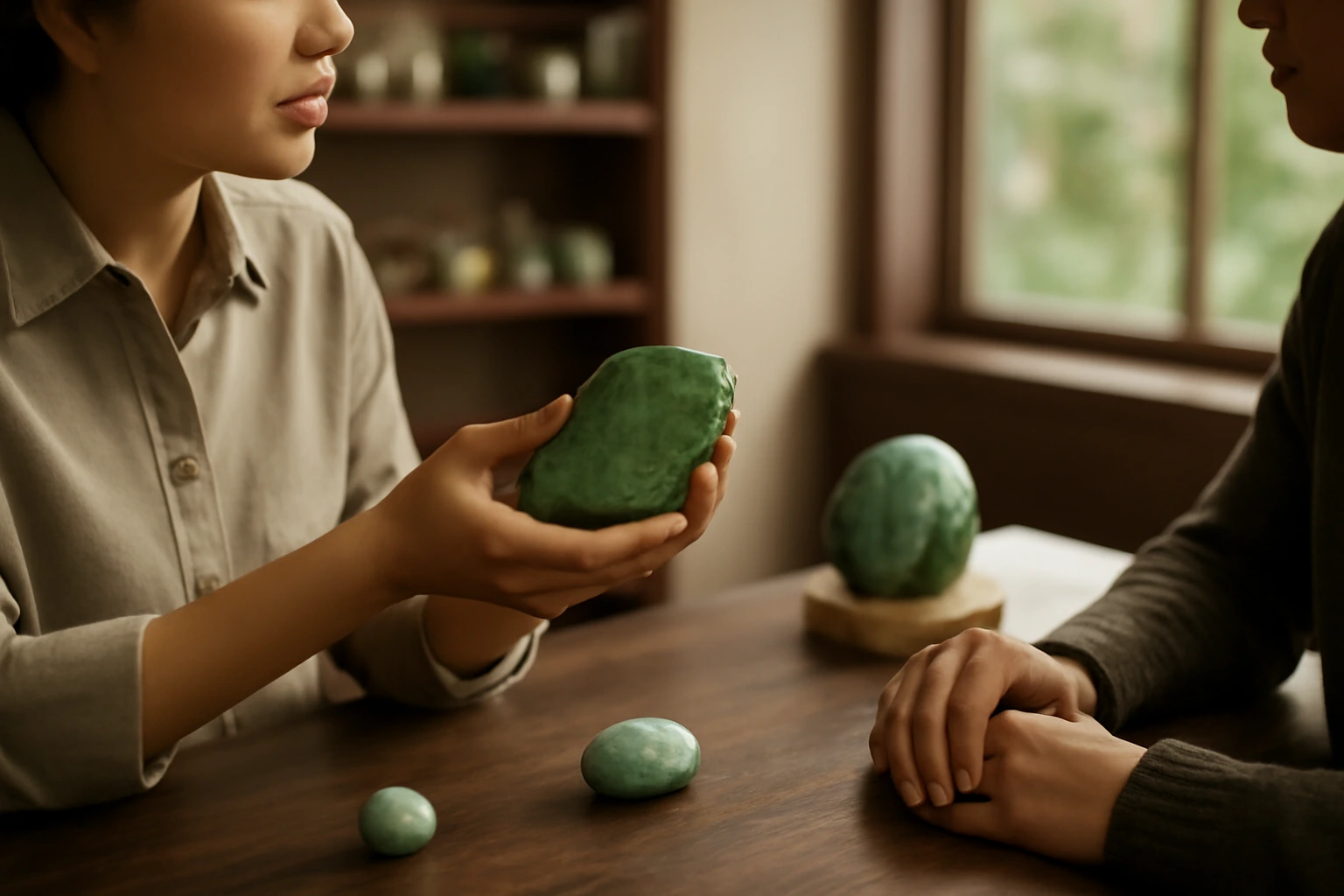 Trả giá vòng cẩm thạch thế nào cho hợp lý
