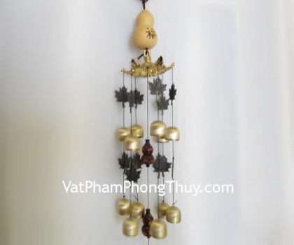 Chuông gió 12 chuông- 2 phật C1213